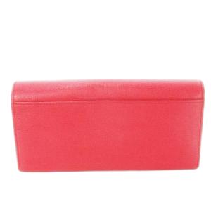 FURLA 長財布 ロングウォレット 小銭入れあり レザー 革 ロゴ ローズピンク /CK9