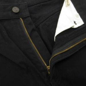 Levi's 606 デニムパンツ スキニー 白タブ W31 L32 ブラック