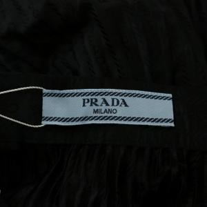 PRADA プリーツスカート 36S ブラック