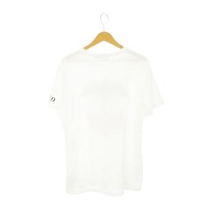 POLO RALPH LAUREN 半袖Tシャツ クルーネック プリント ロゴ コットン M 白 ホワイト /AH1