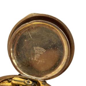 ELGIN ジャンク品 1904年製 懐中時計 USA製 ヴィンテージ 手巻き スモセコ 7石 彫金ケース