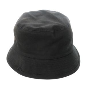 24SS MIL DAD CAP バケット ハット 帽子 コットン ロゴ刺繍 L 黒