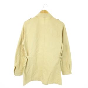 DURBAN × インターメッツォ INTERMEZZO シャツジャケット エポレット ダブルポケット ベルト LL