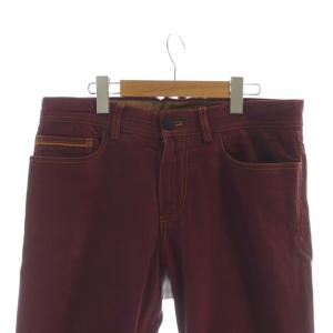 Berluti テーパードパンツ デニム 50 レッド