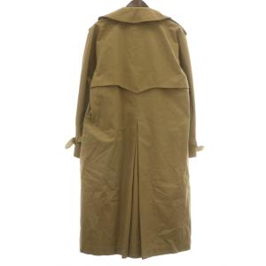 YVES SAINT LAURENT ヴィンテージ トレンチコート アウター ロング 裏地チェック 175-92-78 茶色 ブラウン /XZ
