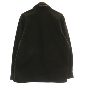 NEIGHBORHOOD 19AW CLASSIC WORK EC-SHIRT.LS ワークシャツ 長袖 ロゴ プリント L 茶色