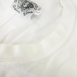SINA COVA SINACOVA LUPO DI MARE Tシャツ カットソー ロンT クルーネック 丸首 長袖 プリント イラスト ロゴ