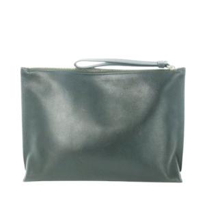 J&M DAVIDSON ポーチ レザー 革 ポケットデザイン 緑 グリーン /CK11 GY99