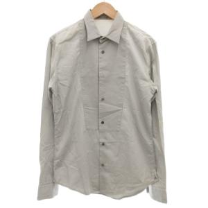 05SS エディ期 切替 ドレス シャツ 38 グレー