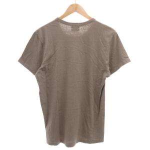 TMT プリントTシャツ 半袖 L クルーネック ベージュ フォトデザイン /GV GY03