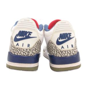 NIKE Air Jordan 3 Retro True Blue ハイカットスニーカー