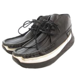 ×NEIGHBORHOOD MOWAT MOC モカシンスニーカー 9.5 シューズ ハイカット ロゴ