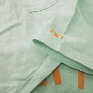 TMT × ピーナッツ PEANUTS Tシャツ カットソー ラウンドネック 丸首 半袖 アウトステッチ プリント