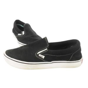 VANS Comfy CUSH スリッポン デッキシューズ スニーカー ステッチ ロゴ 28.0cm 黒 ブラック