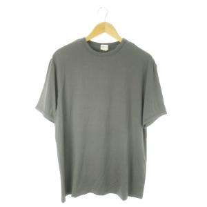 半袖Tシャツ クルーネック ストレッチ なめらか L グレー /AO18 GY99