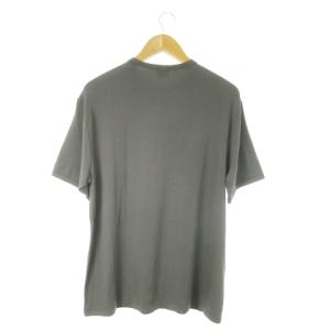ARMANI COLLEZIONI 半袖Tシャツ クルーネック ストレッチ なめらか L グレー /AO18 GY99