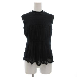 21SS カーテンモチーフニットベスト Curtain Motif Knitted Vest ノースリーブ