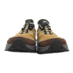 PUMA NANO PAM PUMA BLACK スニーカー 23.5cm シューズ ローカット 花モチーフ 茶