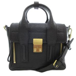 PASHLI MINI SATCHEL ハンドバッグ 2WAY ブラック
