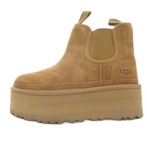 UGG australia Neumel Platform Chelsea ショートブーツ 23cm ブラウン