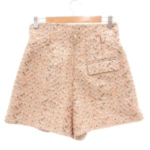 3.1 phillip lim ツイードショートパンツ ショーツ 2 オレンジ 白 ホワイト /GV GY30