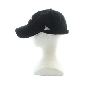 NEW ERA MOMA ベースボールキャップ 帽子 ロゴ 刺繍 黒 ブラック GY30 /MQ