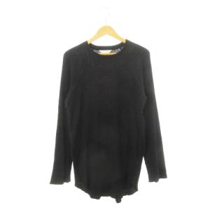 long sleeve waffle long t-shirt サーマル ワッフル カットソー ラウンドネック