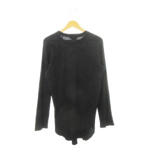 UNUSED long sleeve waffle long t-shirt サーマル ワッフル カットソー ラウンドネック