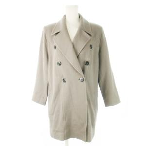 チェスターコート ミドル丈 ダブル ウール 40 L グレー /CK12 GY99