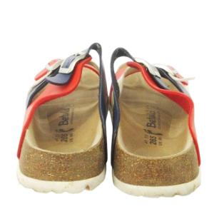 Betula by BIRKENSTOCK Swing サンダル フラット ベルト レザー 本革 コルク ロゴ 41