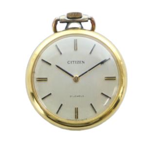 懐中時計 ウォッチ 手巻き ロゴ 桜 ゴールド色 GY99 /MQ