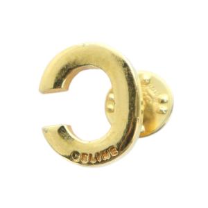 ピンバッジ ロゴ アクセサリー ゴールド色 GY99 /MQ