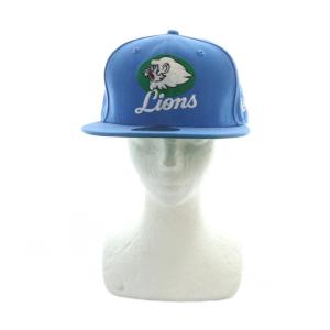 NEW ERA 野球帽 キャップ ロゴ 帽子 7 8/1 56.8cm 青 ブルー GY99 /MQ