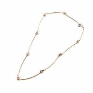 SWAROVSKI ネックレス アクセサリー ペンダント ロゴ ストーン ゴールド色 GY99 /MQ
