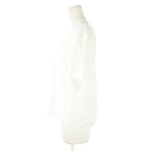 BURBERRY LONDON Tシャツ ノッチネック 半袖 プリント ガーベラ ロゴ F 白 ホワイト /CK23 GY99