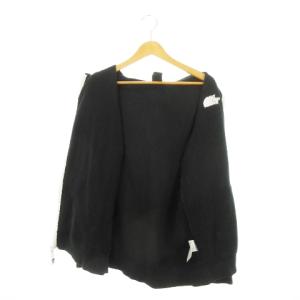 THE NORTH FACE リアビューフルジップフーディ パーカー スウェット ジップアップ 裏起毛 ロゴ刺繍 アウトドア L 黒