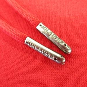 TOMMY HILFIGER パーカー プルオーバー 長袖 ロゴプリント 裏起毛 S/P 赤 レッド /AH17 GY99