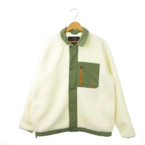 シェルパコーチジャケット ボア M L ホワイト