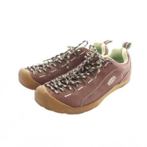KEEN JASPER スニーカー シューズ 靴 ロゴ スエード 27cm 茶 ブラウン GY44 /MQ