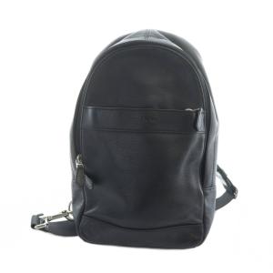 F54770 ボディバッグ 斜めがけ ウエストバッグ レザー ロゴ 黒 ブラック GY35 /MQ