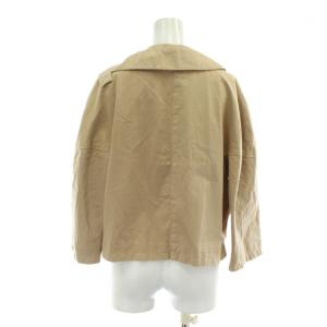 MARNI ジャケット アウター ショート丈 ラウンドカラー 42 L ベージュ /XZ GY35