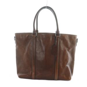 71734 メトロポリタン レザー トートバッグ ハンド 茶 ブラウン GY35 /MQ