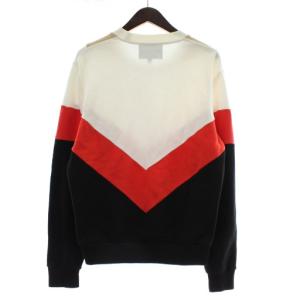 FRED PERRY × ラフシモンズ Raf Simons Chevron Insert Crew Sweat トレーナー