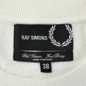 FRED PERRY × ラフシモンズ Raf Simons Chevron Insert Crew Sweat トレーナー