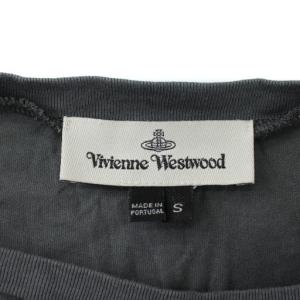 Vivienne Westwood 2018年製 Tシャツ オーブ刺繍 S グレー S25GC0398 S22634