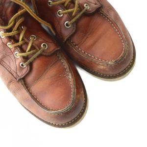 RED WING 90s 90年代 中期 半円犬タグ ヴィテージ アイリッシュセッター ワーク ブーツ レザー赤 レッド