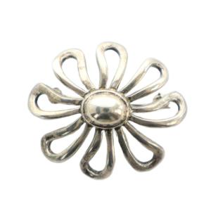 パロマピカソ デイジー フラワー ピンブローチ SV925