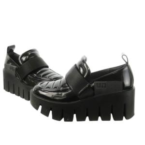 UNITED NUDE Glip Trooper Lo 厚底ローファー エナメル レザー 革 ロゴ ラバー 面テープ 大きいサイズ