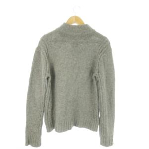 Patagonia ニット セーター ハイネック ハーフボタン 長袖 ラムウール S グレー /AO17 GY35