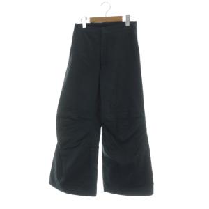ワイドパンツ ロゴ ジップアップ 38 S 緑 グリーン GY35 /MQ